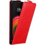 Rote Cadorabo LG X Power Cases Art: Flip Cases aus Kunststoff 
