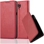 Rote Cadorabo LG X Screen Cases Art: Flip Cases aus Kunststoff 