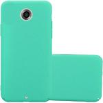 Grüne Elegante Cadorabo Nexus 6 Hüllen Art: Soft Cases mit Bildern aus Silikon kratzfest 