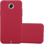 Rote Cadorabo Nexus 6 Hüllen Art: Hard Cases aus Kunststoff 