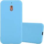 Blaue Cadorabo Nokia 2.1 Cases Art: Bumper Cases mit Bildern aus Silikon 