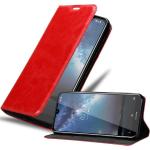 Rote Cadorabo Nokia 2.2 Hüllen Art: Flip Cases aus Kunstleder 