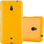 Gelbe Cadorabo Nokia Lumia 1320 Cases Art: Bumper Cases aus Silikon 