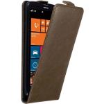 Braune Cadorabo Nokia Lumia 1320 Cases 