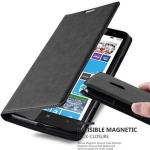 Schwarze Cadorabo Nokia Lumia 1320 Cases Art: Flip Cases aus Kunststoff 