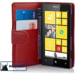 Rote Cadorabo Nokia Lumia 520 Cases Art: Flip Cases aus Kunststoff 