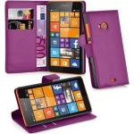 Violette Cadorabo Nokia Lumia 535 Cases Art: Flip Cases aus Kunststoff 