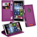 Violette Cadorabo Nokia Lumia 830 Cases Art: Flip Cases aus Kunststoff 