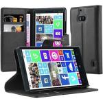 Schwarze Cadorabo Nokia Lumia 930 Cases Art: Flip Cases aus Kunststoff 