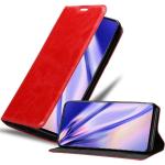 Rote Cadorabo OnePlus Nord Hüllen Art: Flip Cases aus Kunstleder 