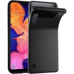 Schwarze Cadorabo Samsung Galaxy A10 Hüllen Art: Bumper Cases aus Silikon 
