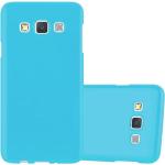 Hellblaue Cadorabo Samsung Galaxy A3 Hüllen 2015 Art: Bumper Cases aus Silikon 