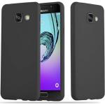 Schwarze Cadorabo Samsung Galaxy A3 Hüllen 2016 Art: Bumper Cases aus Silikon 