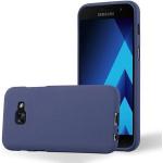 Dunkelblaue Cadorabo Samsung Galaxy A3 Hüllen 2017 Art: Bumper Cases aus Silikon 