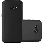 Schwarze Cadorabo Samsung Galaxy A5 Hüllen Art: Bumper Cases aus Silikon 