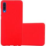 Rote Cadorabo Samsung Galaxy A50 Hüllen Art: Bumper Cases aus Silikon 