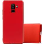 Rote Cadorabo Samsung Galaxy A6 Plus Hüllen 2018 Art: Hard Cases 