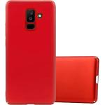 Rote Cadorabo Samsung Galaxy A6 Plus Hüllen 2018 Art: Hard Cases 