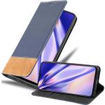 Dunkelblaue Cadorabo Samsung Galaxy A70 Hüllen Art: Flip Cases 