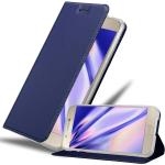 Dunkelblaue Cadorabo Samsung Galaxy A8 Hüllen Art: Flip Cases 