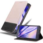 Schwarze Cadorabo Samsung Galaxy Alpha Hüllen Art: Flip Cases aus Kunststoff 