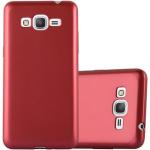 Rote Cadorabo Samsung Galaxy Grand Prime Cases Art: Bumper Cases aus Silikon 