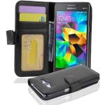 Schwarze Cadorabo Samsung Galaxy Grand Prime Cases Art: Flip Cases aus Kunststoff 