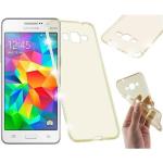 Goldene Cadorabo Samsung Galaxy Grand Prime Cases durchsichtig aus Kunststoff 