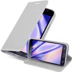 Silberne Cadorabo Samsung Galaxy J3 Cases 2016 Art: Flip Cases 