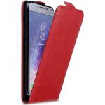 Rote Cadorabo Samsung Galaxy J4 Cases 2018 Art: Flip Cases aus Kunststoff 