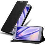 Schwarze Cadorabo Samsung Galaxy J4 Cases 2018 Art: Flip Cases aus Kunststoff 