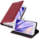 Rote Cadorabo Samsung Galaxy J5 Cases 2015 Art: Flip Cases aus Kunststoff 