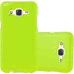 Grüne Cadorabo Samsung Galaxy J5 Cases 2015 aus Kunststoff 