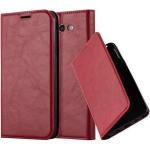 Rote Cadorabo Samsung Galaxy J5 Cases 2017 Art: Flip Cases aus Kunststoff 