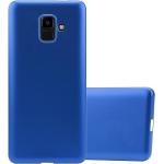 Blaue Cadorabo Samsung Galaxy J6 Cases Art: Bumper Cases aus Silikon 