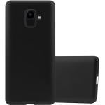 Schwarze Cadorabo Samsung Galaxy J6 Cases Art: Bumper Cases aus Silikon 