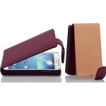 Lila Cadorabo Samsung Galaxy Mega Cases Art: Flip Cases aus Kunststoff 