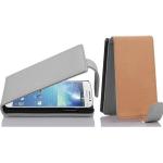 Weiße Cadorabo Samsung Galaxy Mega Cases Art: Flip Cases aus Kunststoff 