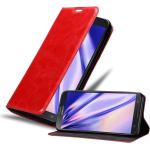 Rote Cadorabo Samsung Galaxy Mega Cases Art: Flip Cases aus Kunstleder 