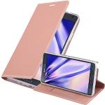 Rosa Elegante Cadorabo Samsung Galaxy Note 4 Cases Art: Flip Cases mit Bildern aus Kunstleder klappbar 