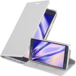 Silberne Cadorabo Samsung Galaxy Note 4 Cases Art: Flip Cases 