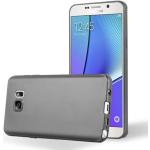 Graue Cadorabo Samsung Galaxy Note 5 Cases Art: Bumper Cases aus Silikon 