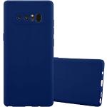 Blaue Elegante Cadorabo Samsung Galaxy Note 8 Hüllen Art: Soft Cases mit Bildern aus Silikon kratzfest 