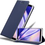 Dunkelblaue Cadorabo Samsung Galaxy Note 8 Hüllen Art: Flip Cases 