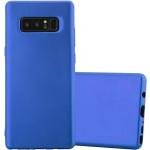 Blaue Cadorabo Samsung Galaxy Note 8 Hüllen Art: Bumper Cases aus Silikon 