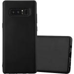 Schwarze Cadorabo Samsung Galaxy Note 8 Hüllen Art: Bumper Cases aus Silikon 