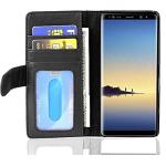 Schwarze Cadorabo Samsung Galaxy Note 8 Hüllen Art: Flip Cases 