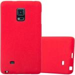 Rote Cadorabo Samsung Galaxy Note Edge Cases aus Kunststoff 