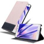 Schwarze Cadorabo Samsung Galaxy Note Edge Cases Art: Flip Cases aus Kunststoff 