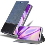 Dunkelblaue Cadorabo Samsung Galaxy S10 Cases Art: Flip Cases aus Kunstleder 